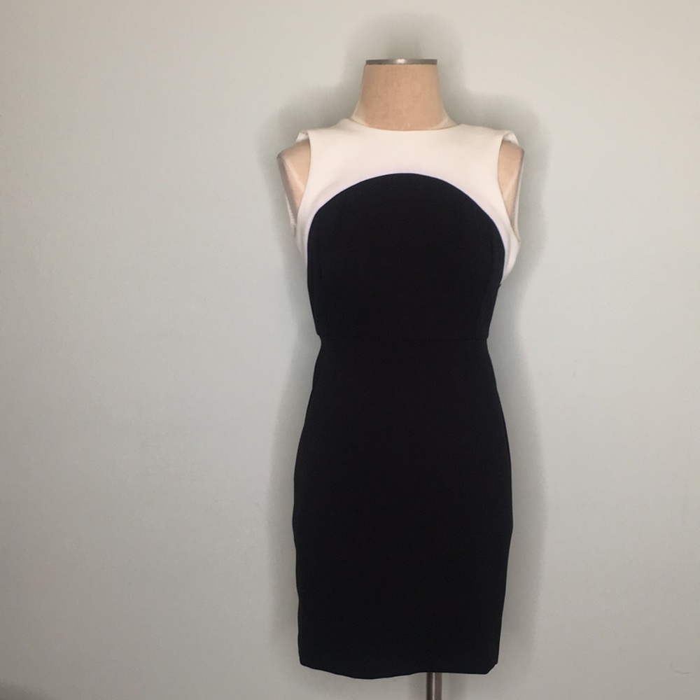 Black and white dress